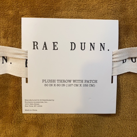 Rae Dunn GATHER Throw - Picture 4 of 4